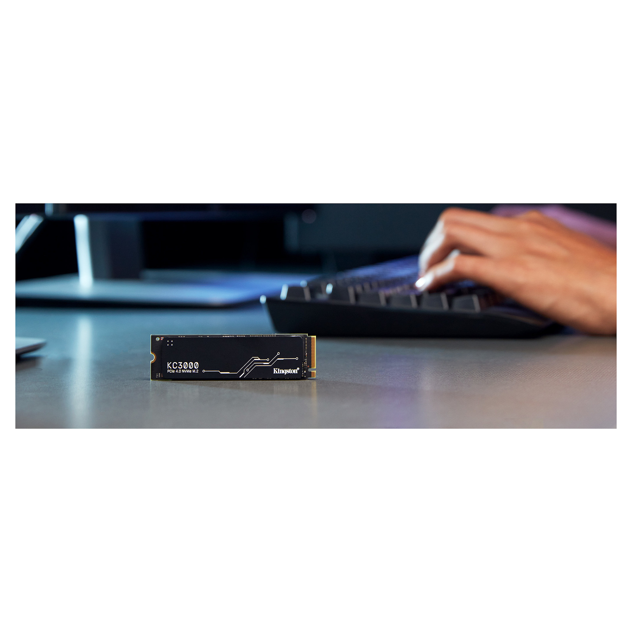 KINGSTON KC3000 512GB SSD, M.2 2280, PCIe 4.0 NVMe, Read/Write 7000/3900MB/s, Random Read/Write: 450K/900K IOPS-8