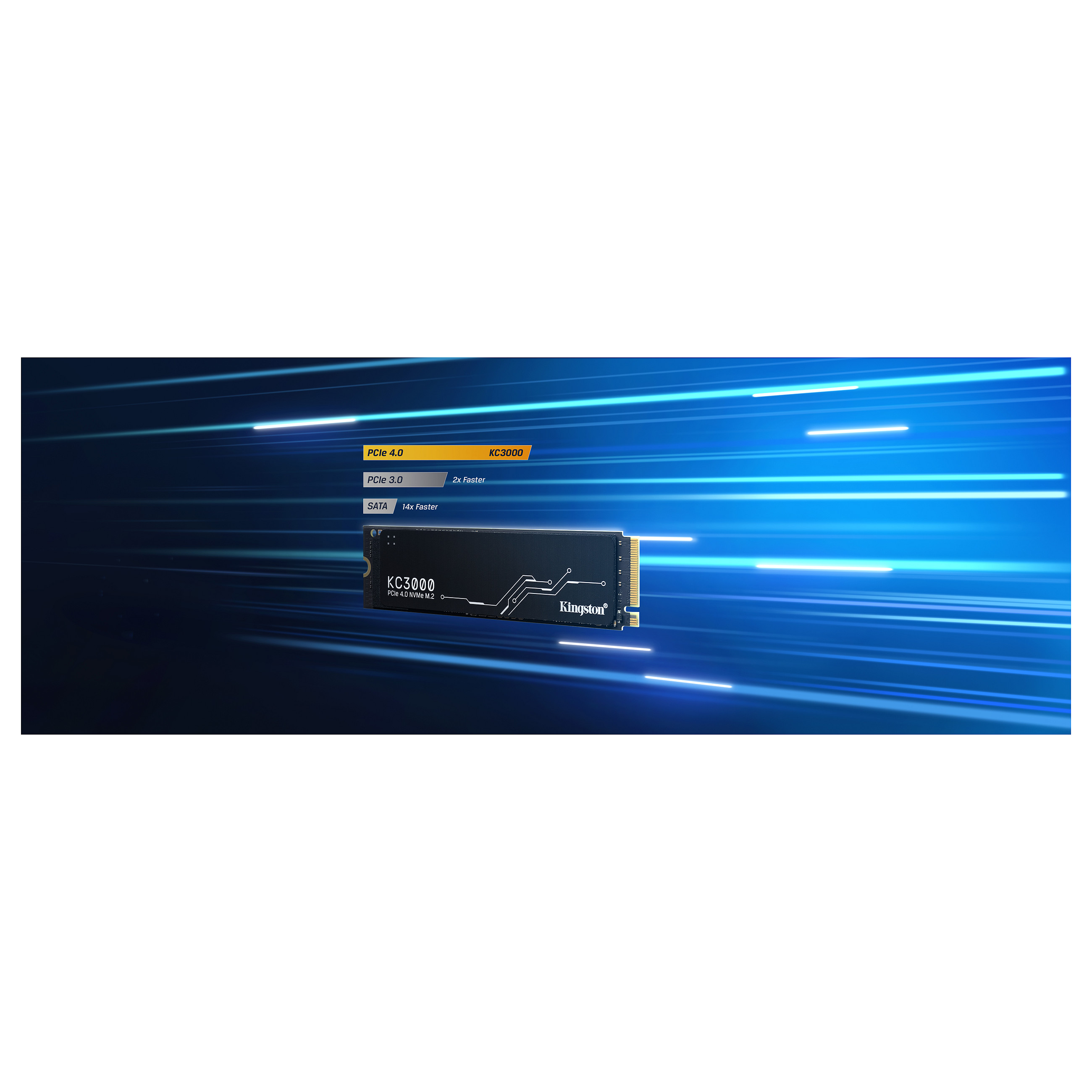 KINGSTON KC3000 512GB SSD, M.2 2280, PCIe 4.0 NVMe, Read/Write 7000/3900MB/s, Random Read/Write: 450K/900K IOPS-10