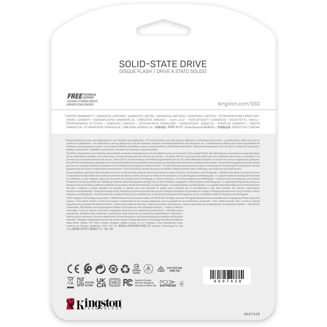 SSD Kingston KC3000 NVMe 1024GB,R7000/W6000, M.2 2280-9