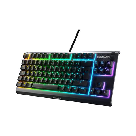 Tipkovnica STEELSERIES Apex 3 TKL - US (žična, USB, RGB osvjetljenje, Anti-ghost tipke, IP32 otpornost na tekućine) – internacionalna non HR tipkovnica