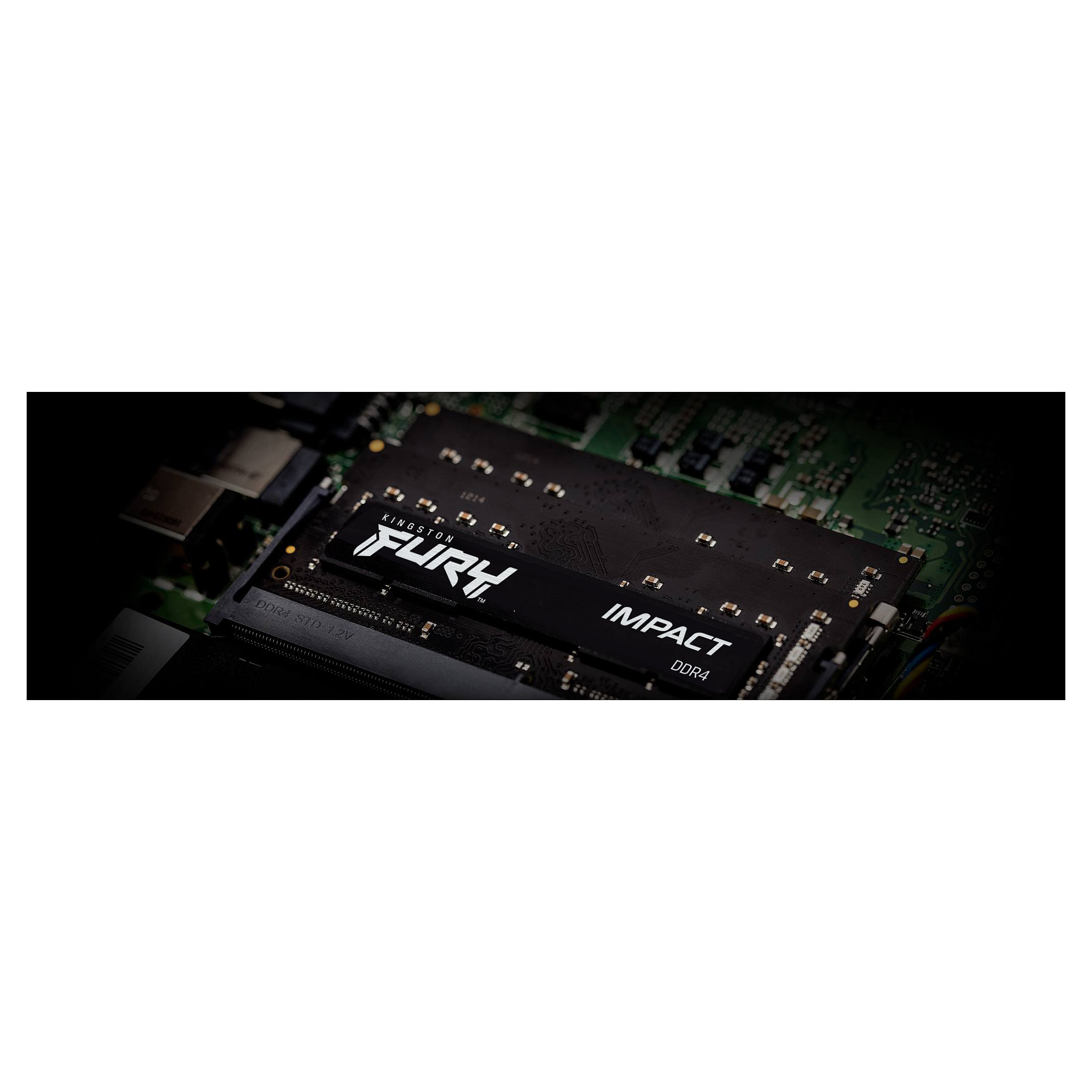 Memorija RAM KINGSTON DRAM 32GB 3200MHz DDR4 CL20 SODIMM Fury Impact-18