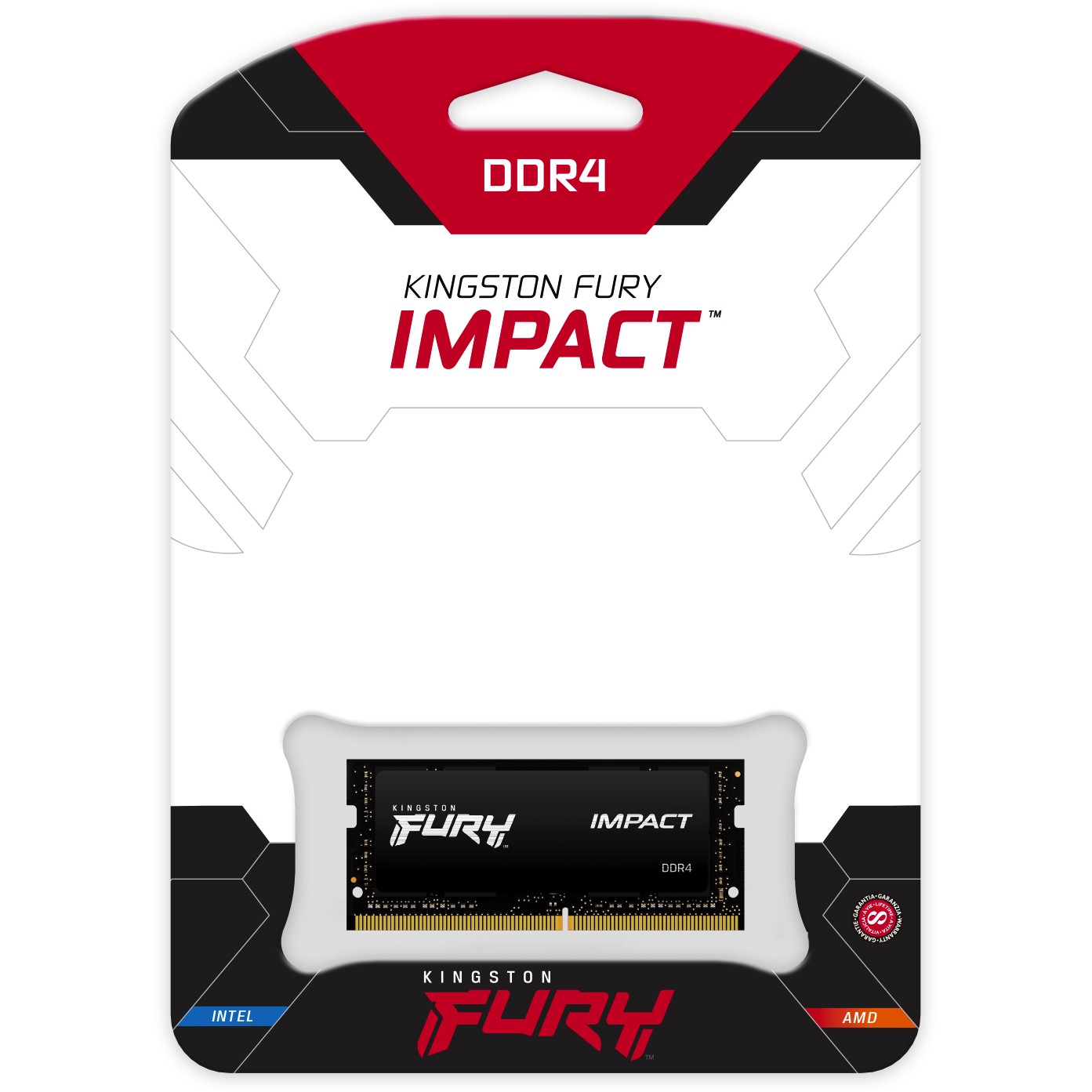 Memorija RAM KINGSTON DRAM 32GB 3200MHz DDR4 CL20 SODIMM Fury Impact-8