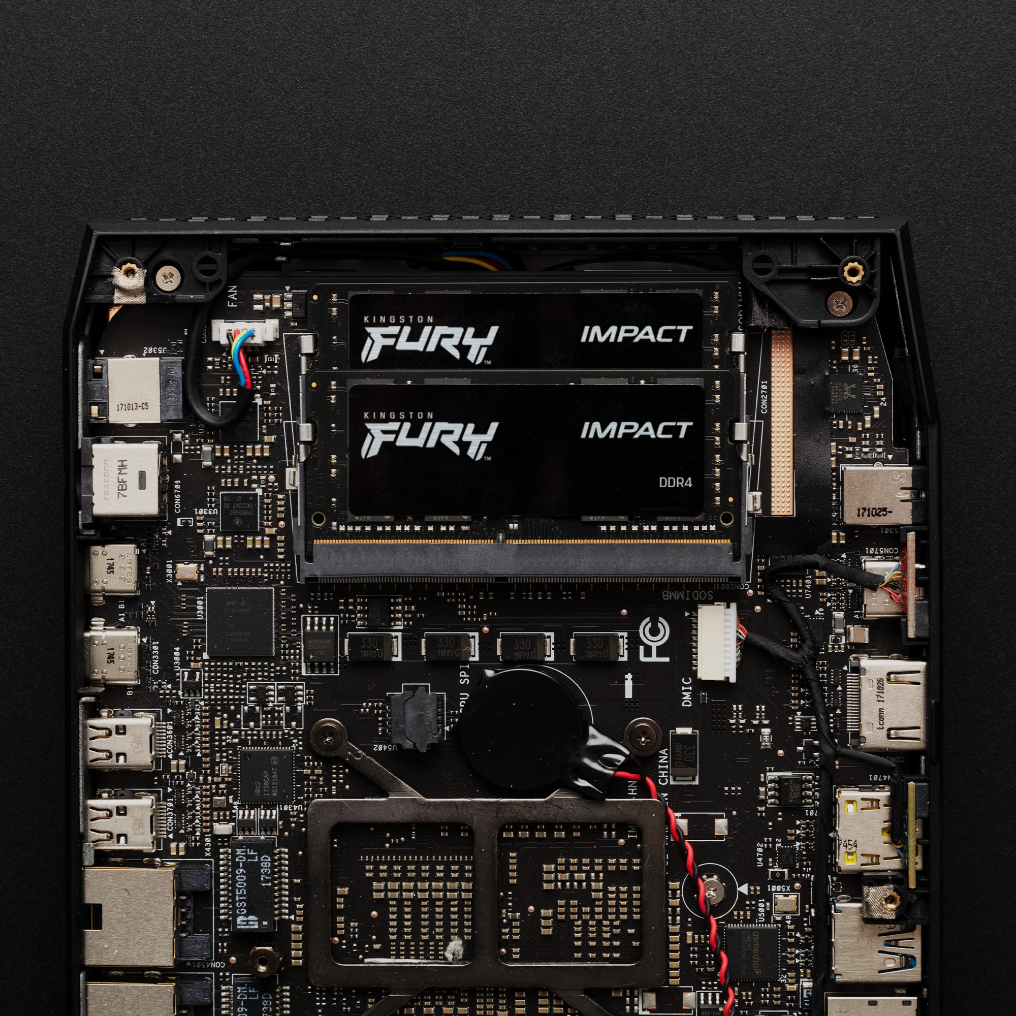 Memorija RAM KINGSTON DRAM 32GB 3200MHz DDR4 CL20 SODIMM Fury Impact-10