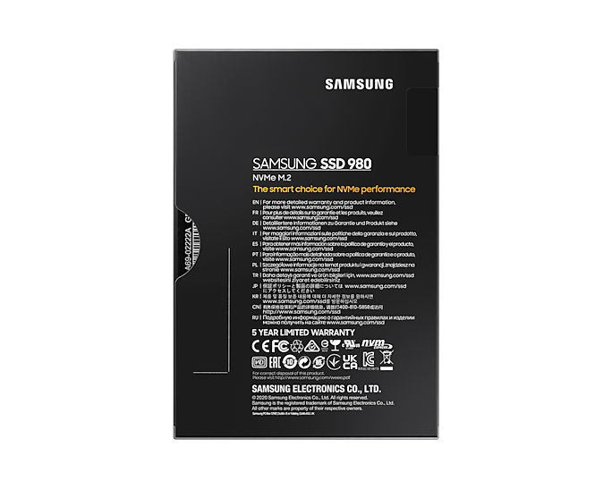 SSD disk SAMSUNG 980, m.2 NVMe PCIe 3.0 1TB-6