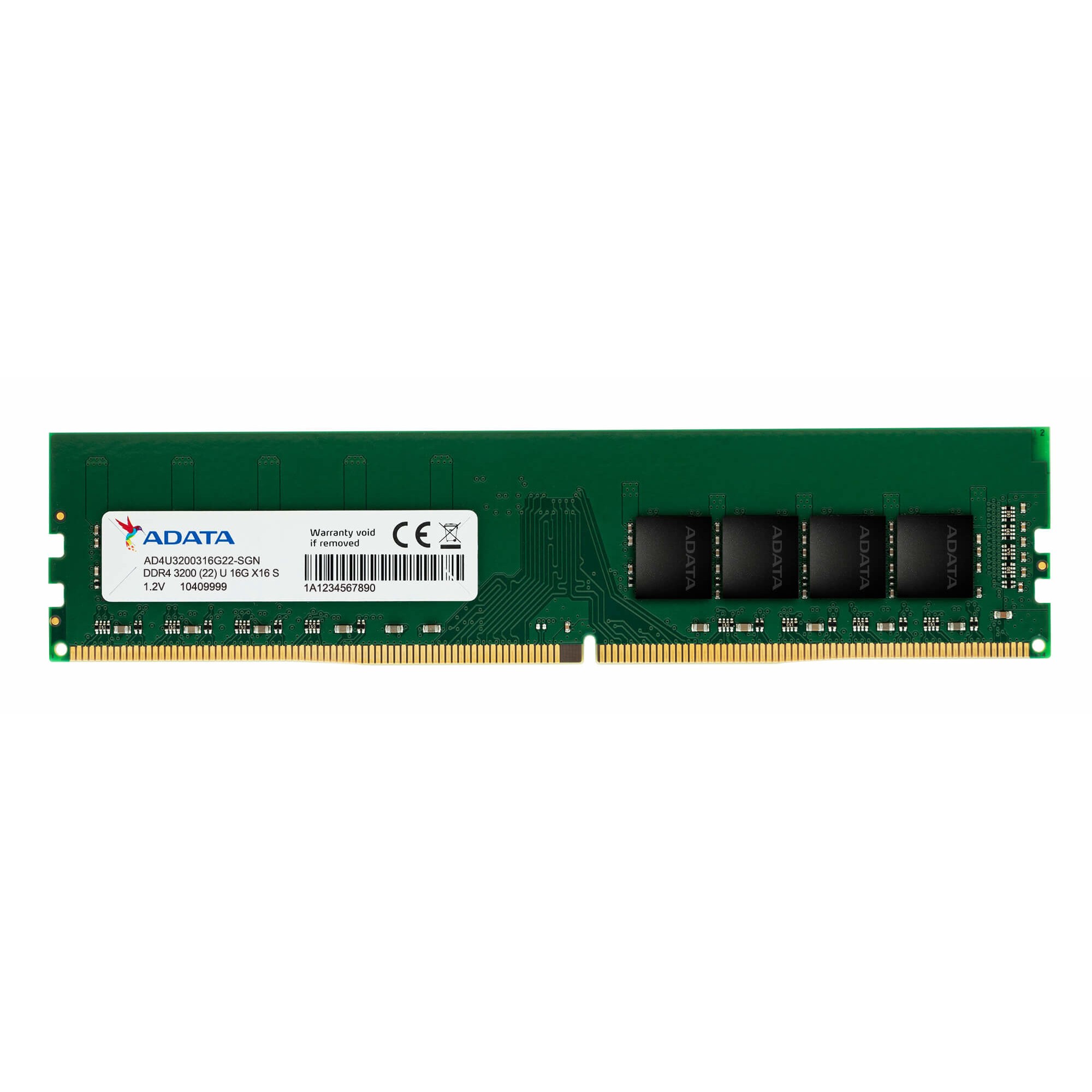 Memorija DDR4 ADATA PREMIER 16GB 3200MHz (kapacitet 16GB, radni takt 3200MHz, latencija CL22)-1