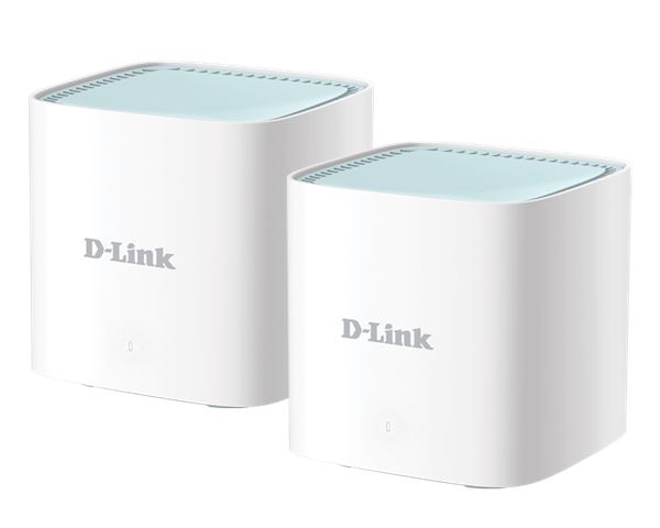 D-Link Eagle PRO Mesh 2 pack (Dual band 2,4/5 GHz, MU-MIMO 2x2, AC1500, 802.11ax, RJ45 PoE)