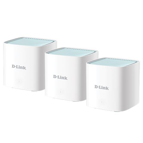 D-Link Eagle PRO Mesh 3 pack (unutrašnji, 802.11ax, Dual band 2,4/5 GHz, MU-MIMO 2x2, AC1500)-0