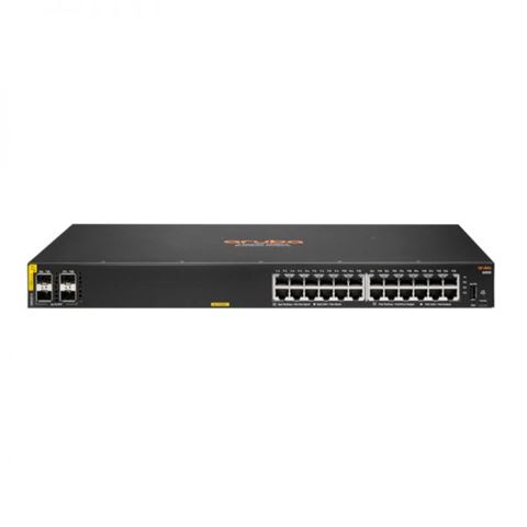 Prekidač HPE HPE SWITCH ARUBA CX 6000 24G 4SFP POE+ 370W (rackmount, fiksna konfiguracija, 24 priključaka, 1U, smart, layer 2)-0