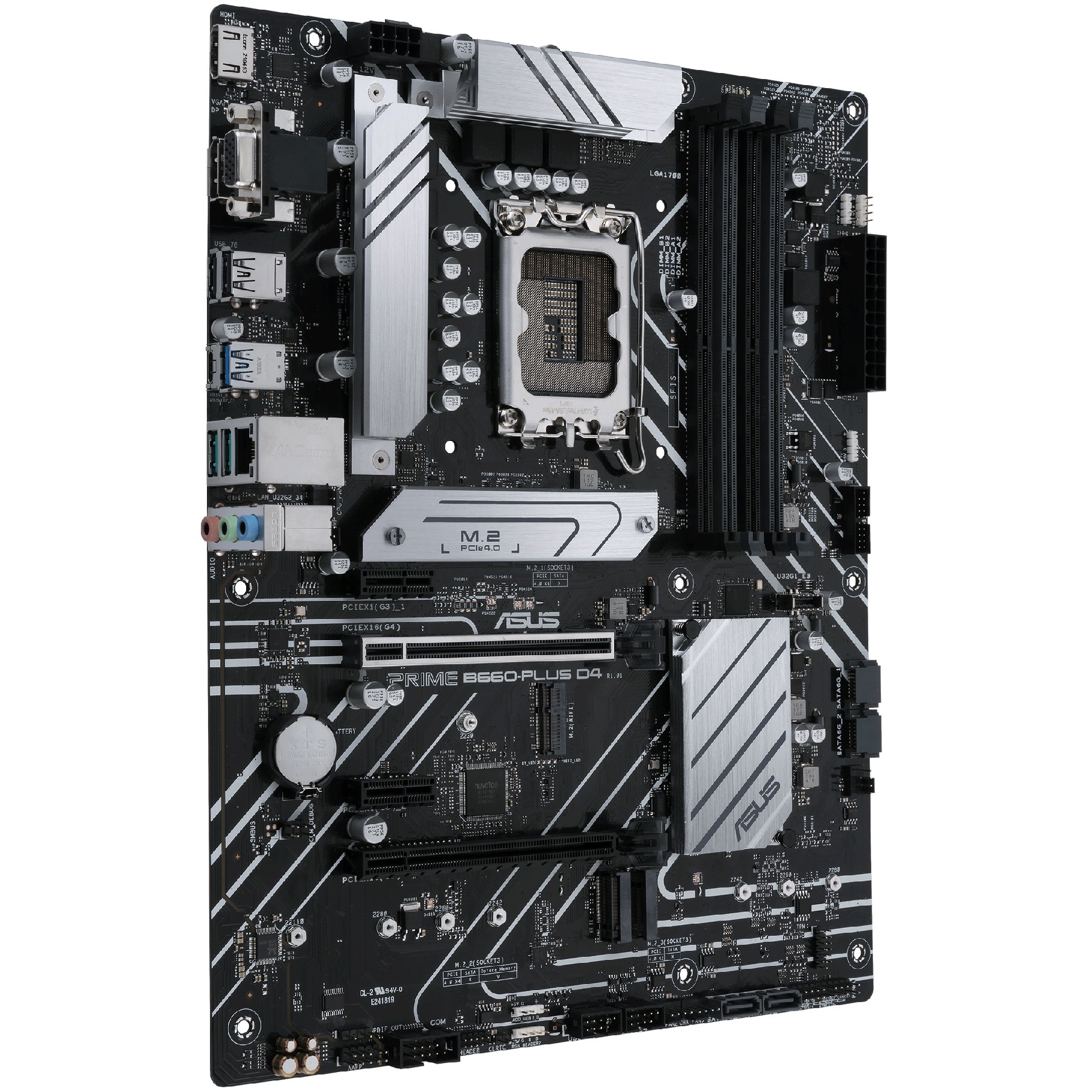 MBO ASUS PRIME B660-PLUS D4 (LGA 1700, Intel B660, DDR4, 128 GB, 2133 - 5066 MHz)-3