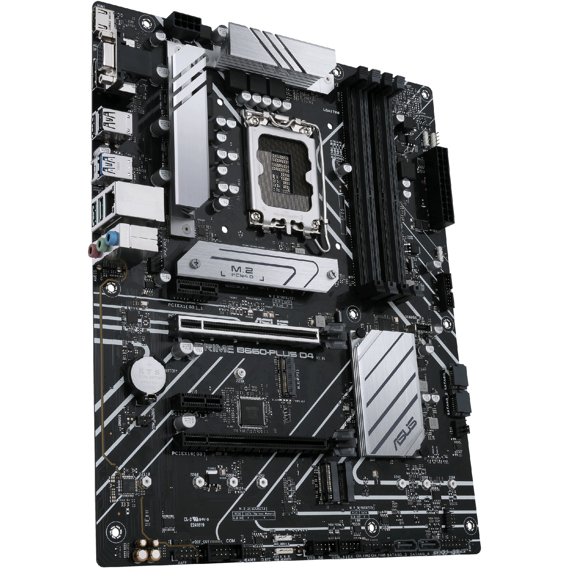 MBO ASUS PRIME B660-PLUS D4 (LGA 1700, Intel B660, DDR4, 128 GB, 2133 - 5066 MHz)-4