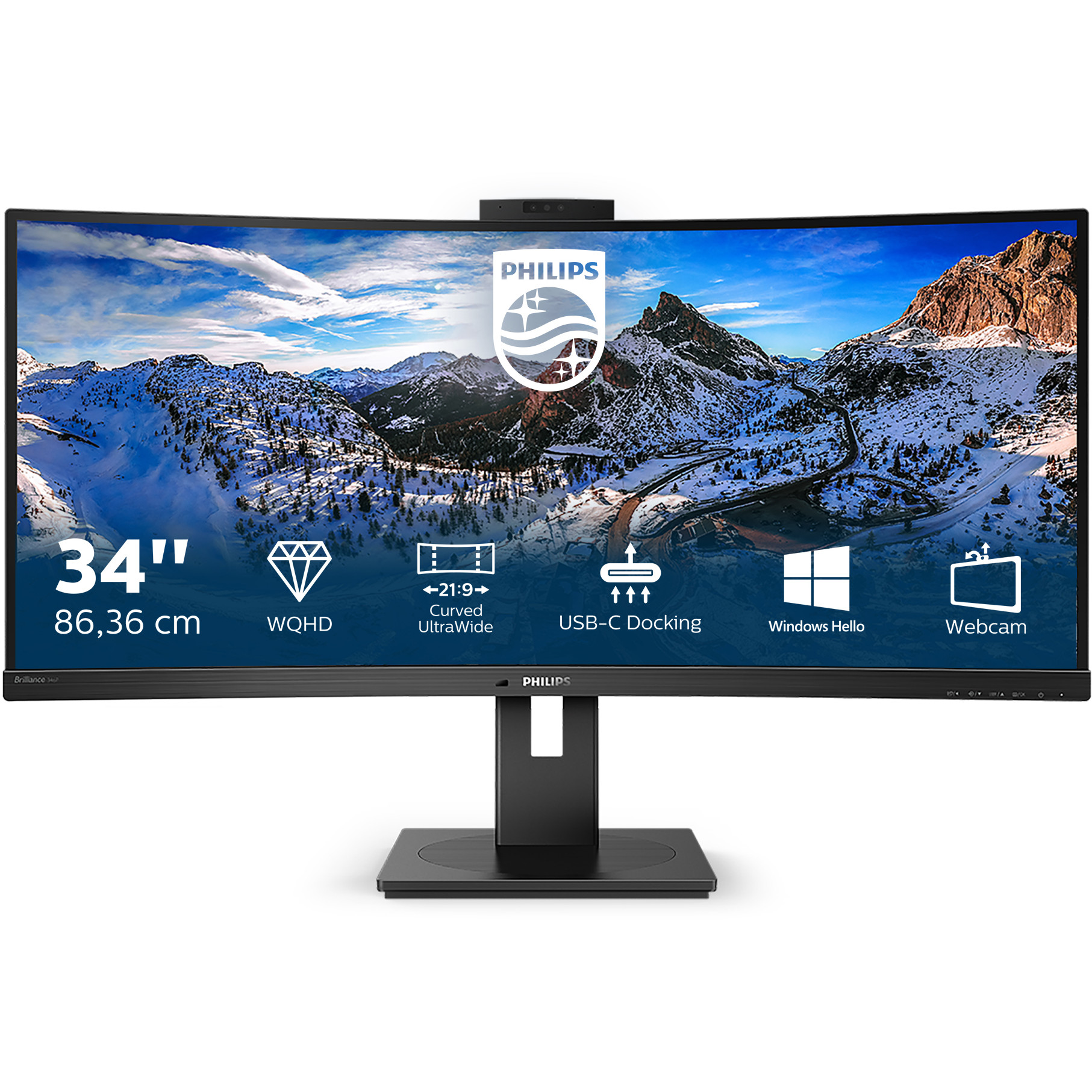 Monitor PHILIPS 346P1CRH/00 (34" VA, 100Hz)-8