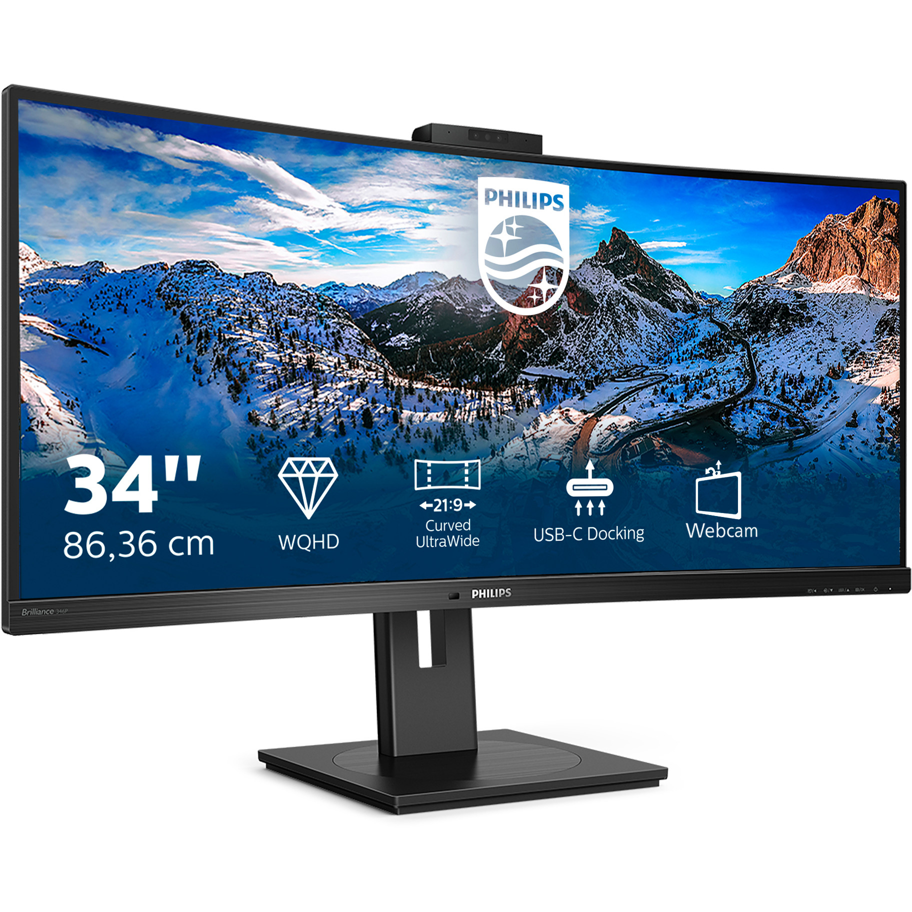 Monitor PHILIPS 346P1CRH/00 (34" VA, 100Hz)-10
