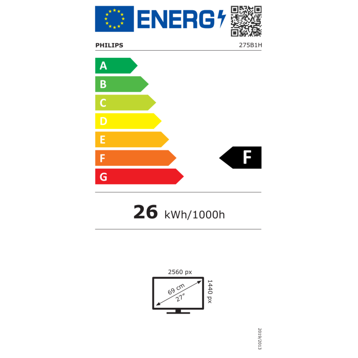 Monitor PHILIPS 275B1H/00 (27" IPS, QHD, 75Hz)-5