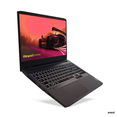 Laptop LENOVO IdeaPad Gaming 3 15ACH6 (15,6", FHD, AMD Ryzen 7 5800H, 16 GB, SSD 512 GB, NVIDIA GeForce RTX 3050, Windows 11 Home, crna)-0
