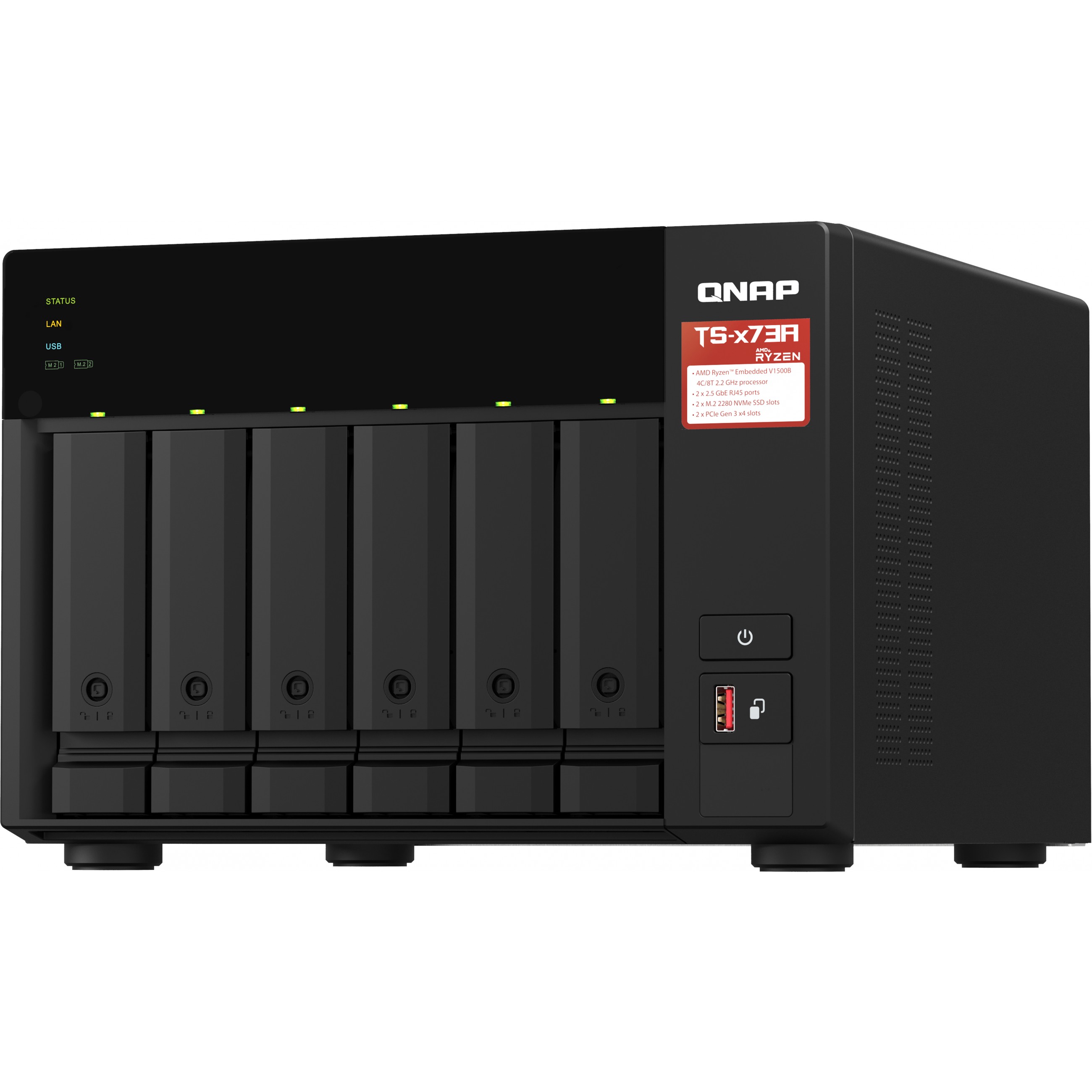 STORAGE QNAP NAS TS-673A-8G-11