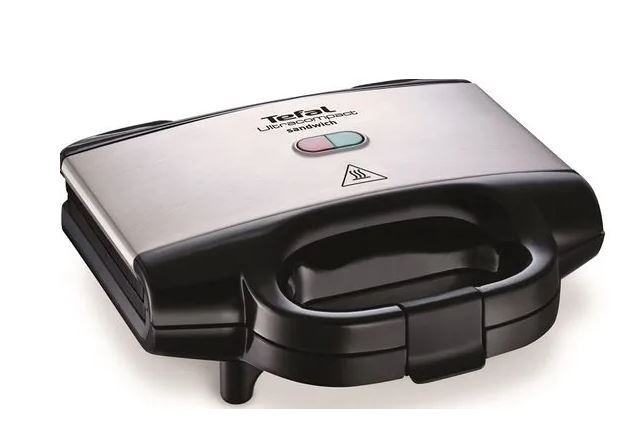 Toster TEFAL SM1552, Ultracompact 700 W crno, nehrđajući čelik-0