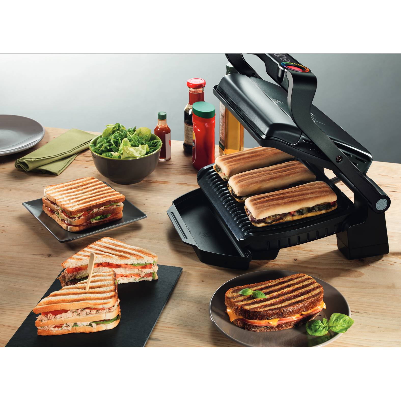 Električni roštilj TEFAL OptiGrill GC712834-1