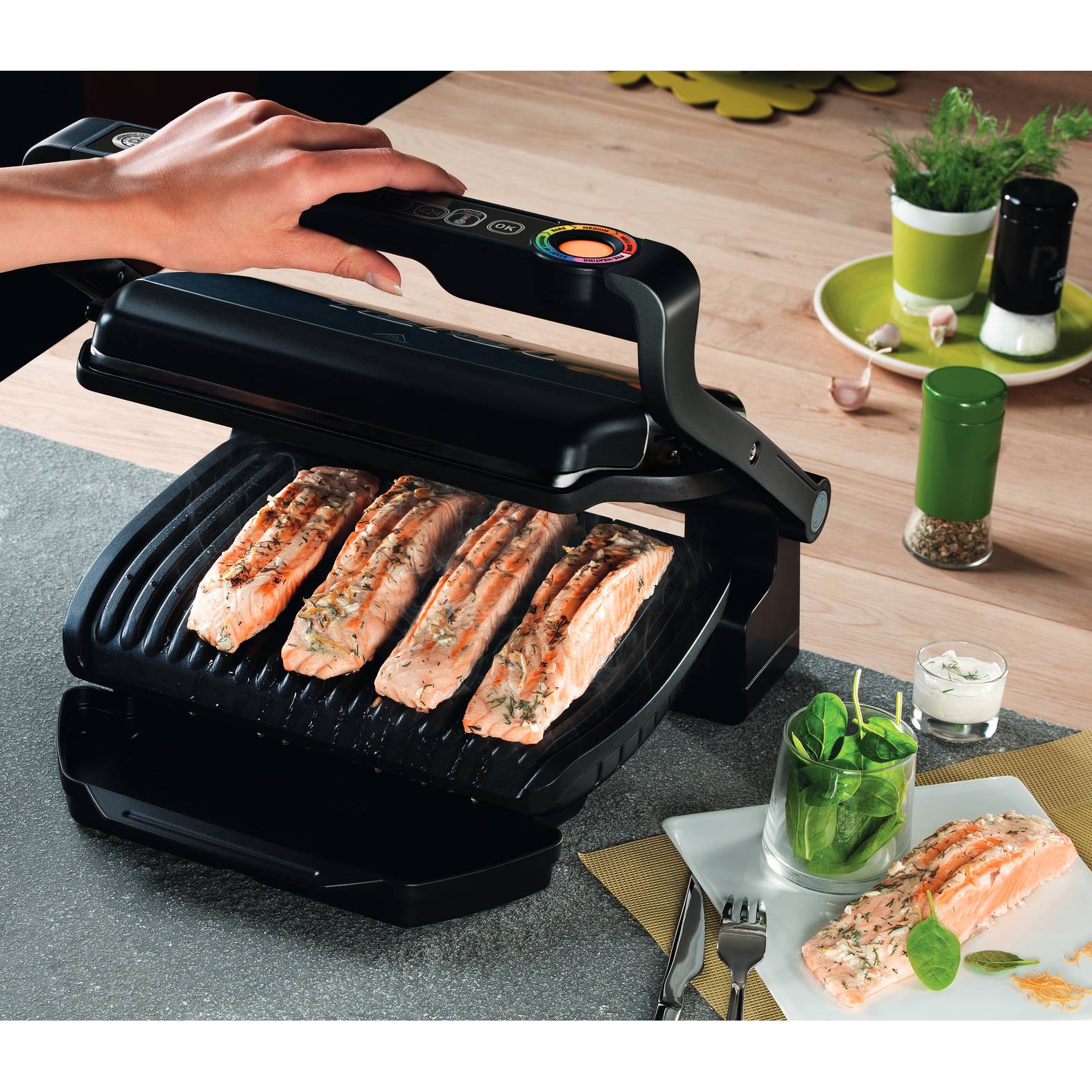 Električni roštilj TEFAL OptiGrill GC712834-2