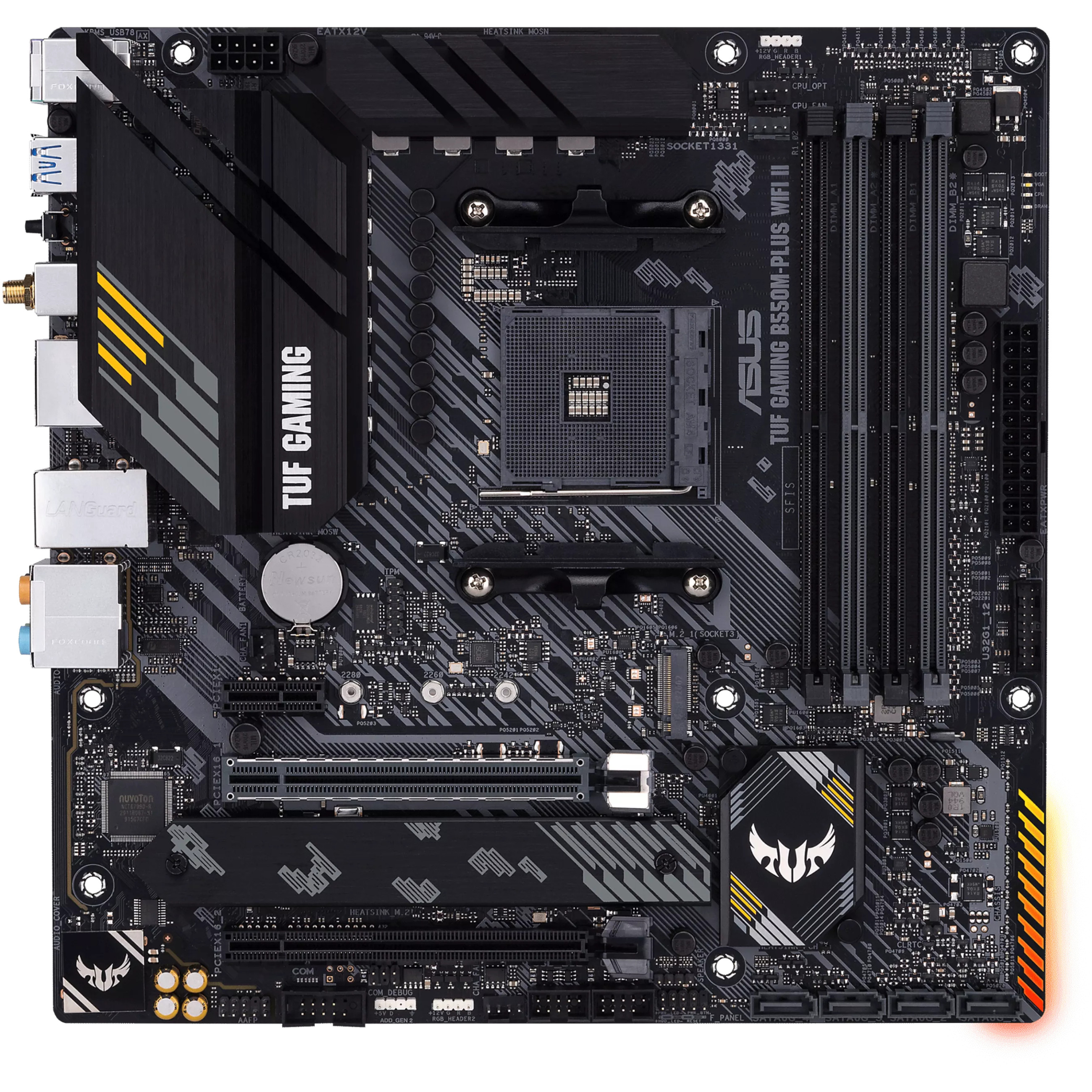 MBO AM4 ASUS TUF GAMING B550M-PLUS WiFi II (mATX, AMD B550, DDR4, 128GB max, 8-kanalni audio)-2