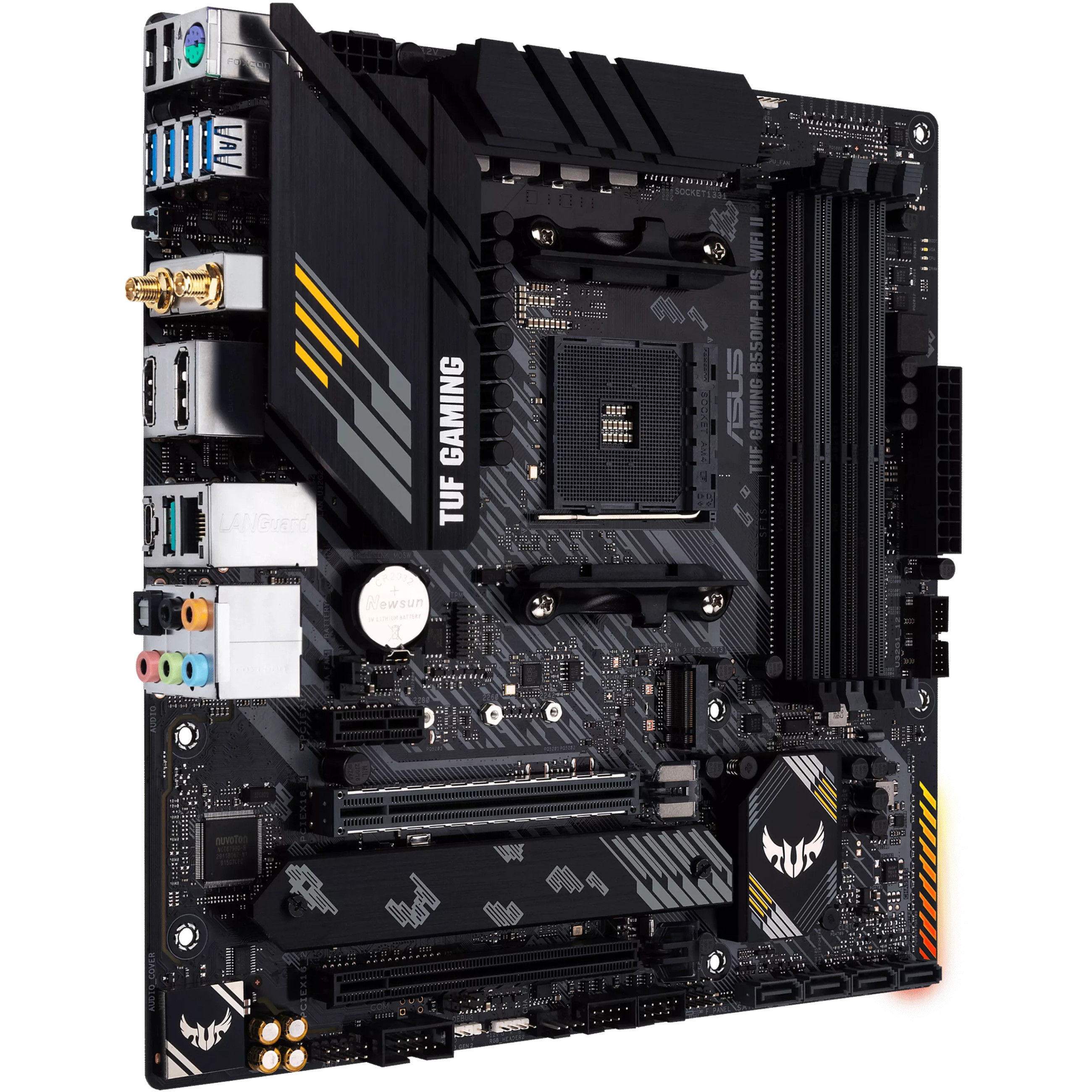 MBO AM4 ASUS TUF GAMING B550M-PLUS WiFi II (mATX, AMD B550, DDR4, 128GB max, 8-kanalni audio)-3