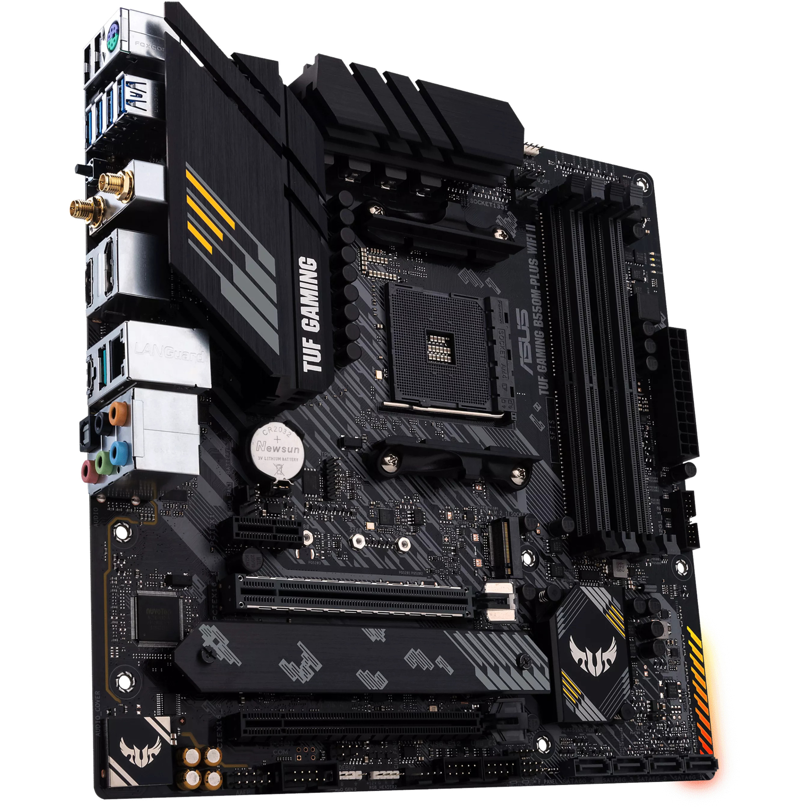 MBO AM4 ASUS TUF GAMING B550M-PLUS WiFi II (mATX, AMD B550, DDR4, 128GB max, 8-kanalni audio)-4