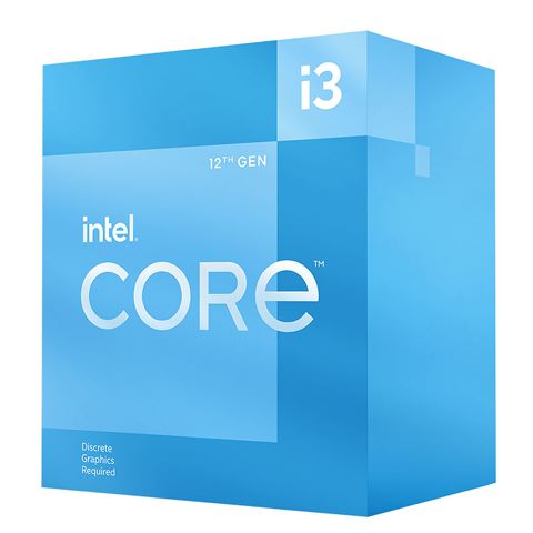 CPU Desktop INTEL Core i3-12100F (3.3GHz, 12MB, LGA1700, 7 nm, 58 W)