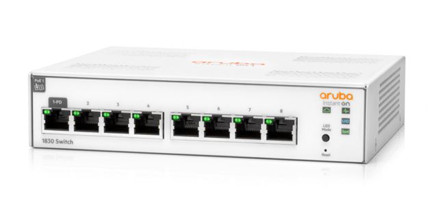 HPE SWITCH ARUBA INSTANT ON 1830 8G-0
