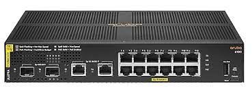 Prekidač HPE HPE SWITCH ARUBA CX 6100 12G 2SFP+ POE+ 139W (rackmount, fiksna konfiguracija, 24 priključaka, 1U, managed, layer 2)-0