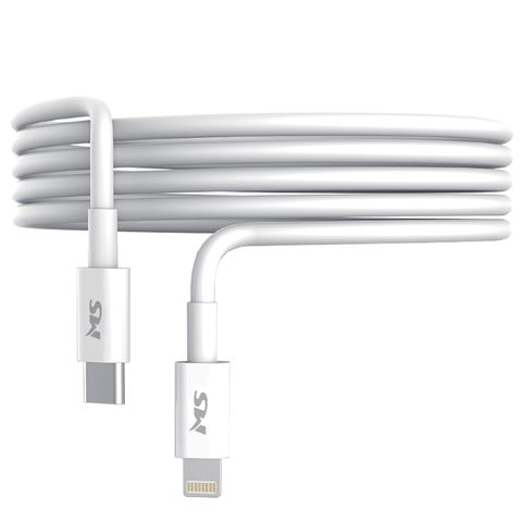 MS CABLE USB-C ->LIGHTNING, 2m bijeli-0