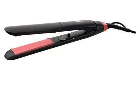 Pegla za kosu PHILIPS StraightCare Essential ThermoProtect BHS376/00 (keratinom obogaćene keramičke ploče, ThermoProtect tehnologija, 6 LED razina temperature 160–230 °C, Key-lock, automatsko isključivanje, kabel 1,8 m)