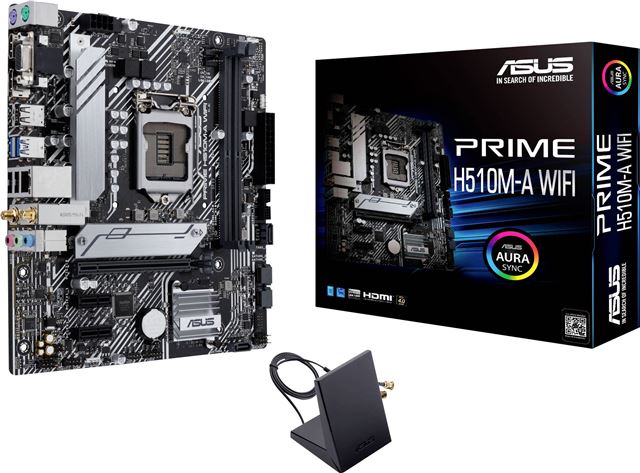 MBO ASUS PRIME H510M-A (LGA 1200, DDR4, 64 GB, PCIe 3.0 x16 1, SATA3 4, 8-kanalni audio, D-sub 1, DP 1, HDMI 1, RJ45 1, WLAN 2, M.2 1, USB 3.2 2)-0