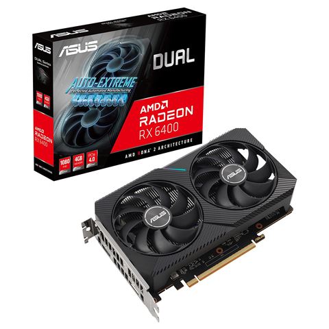 Grafička kartica ASUS DUAL-RX6400-4G (radeon rx 6400, 4gb, gddr6)-0