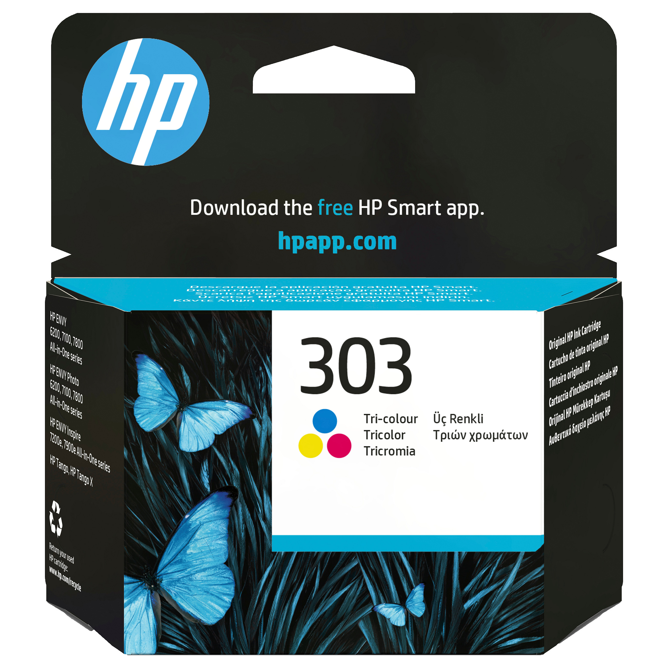 SUP INK HP T6N01AE (no. 303)-1