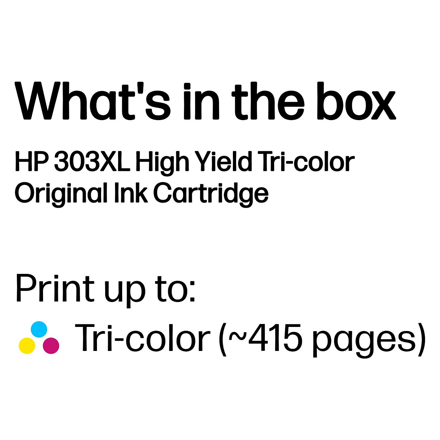 Tinta HP T6N03AE (no. 303XL) Tri-color-5