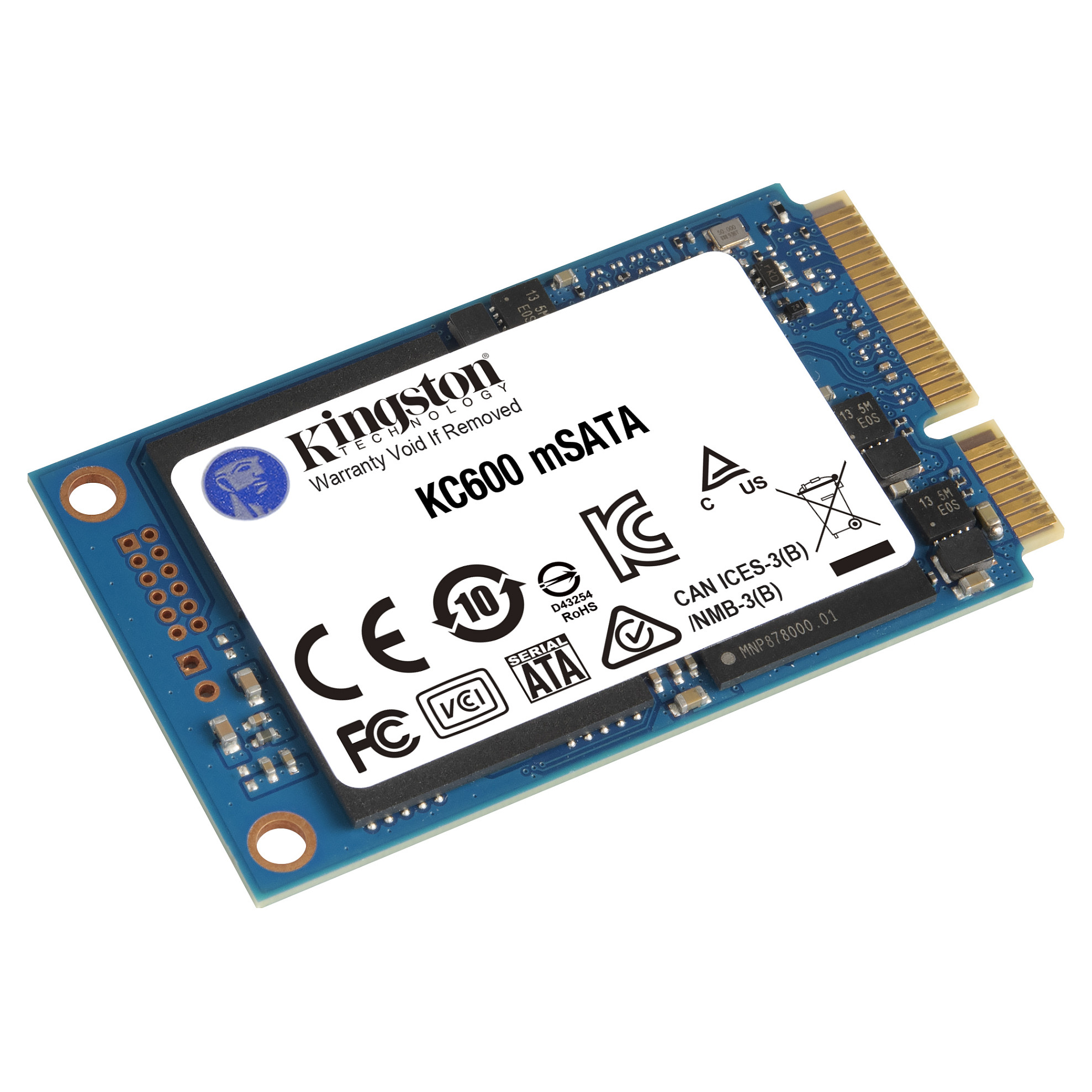 SSD KINGSTON KC600 512GB mSATA (kapacitet 512 GB, brzina čitanja do 550 Mb/s, brzina zapisivanja do 520 Mb/s)-5