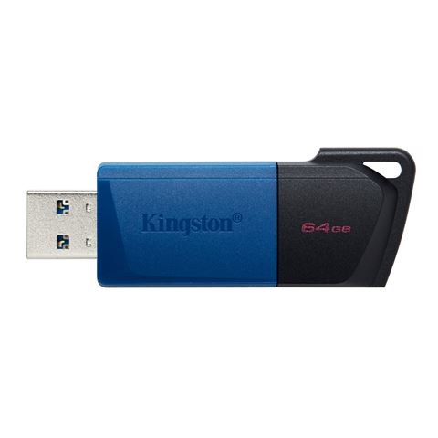 USB memorija KINGSTON DataTraveler Exodia M (USB 3.2 Gen 1 (3.1 Gen 1), 64 GB) crna/plava-2