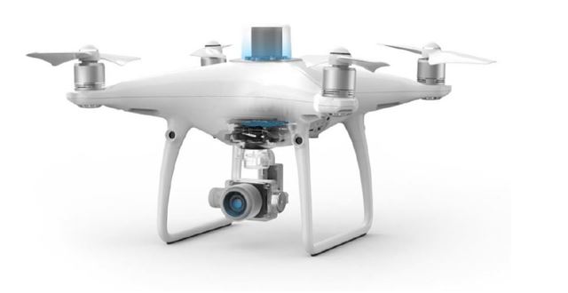 Dron DJI PHANTOM 4 RTK (centimetarska preciznost, 1" CMOS senzor, maksimalna brzina leta 16.11 m/s)-0