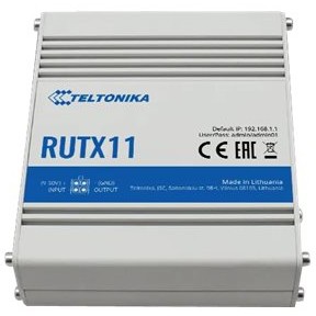 Router TELTONIKA RUTX11 Industrijski 4G (CAT 6) Dual SIM WiFi 4x100Mb port-1