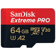 Memorijska kartica SanDisk Extreme Pro microSDXC, A1, V30, U3 64GB-0