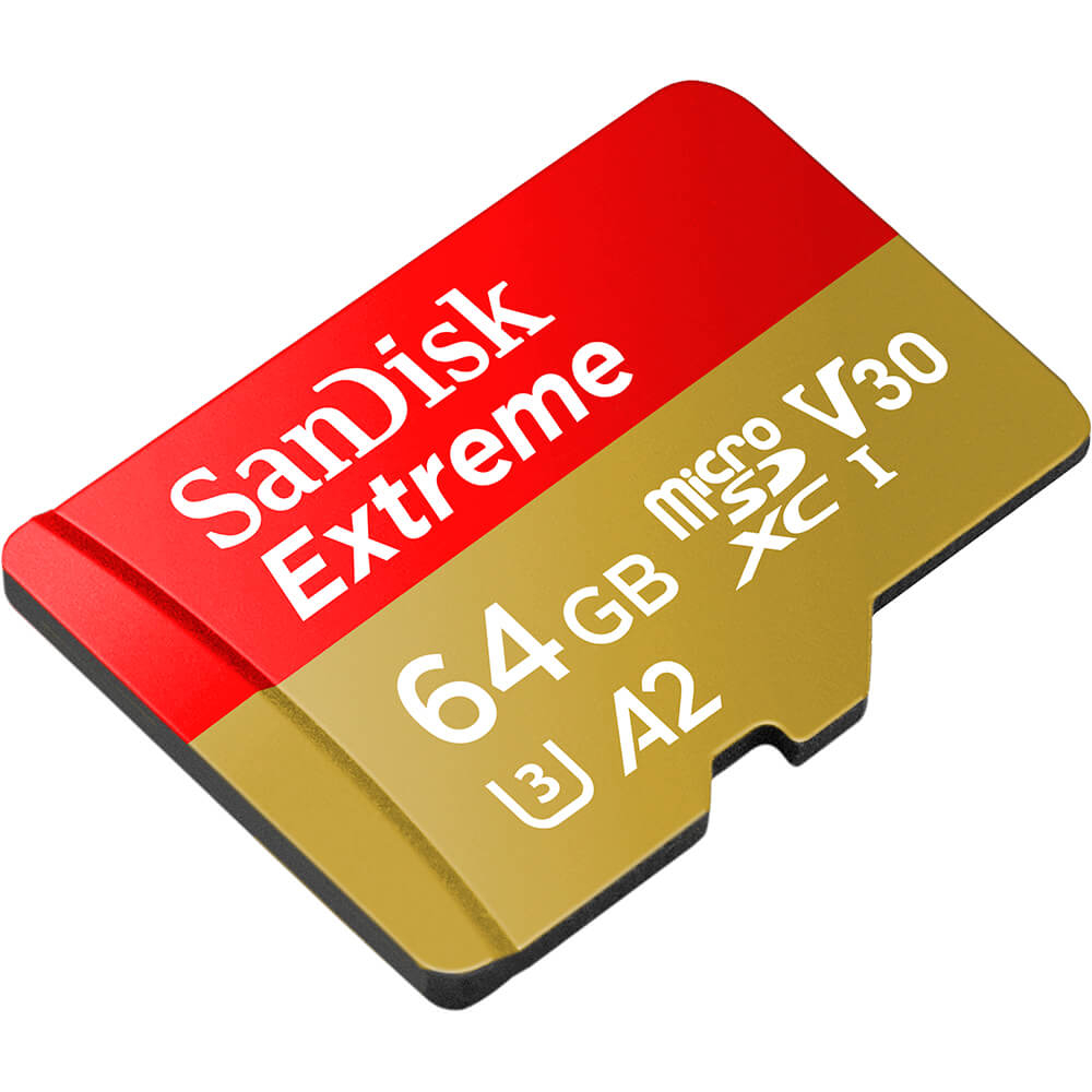 Memorijska kartica SanDisk Extreme microSDXC, A1, V30, U3 64GB-3