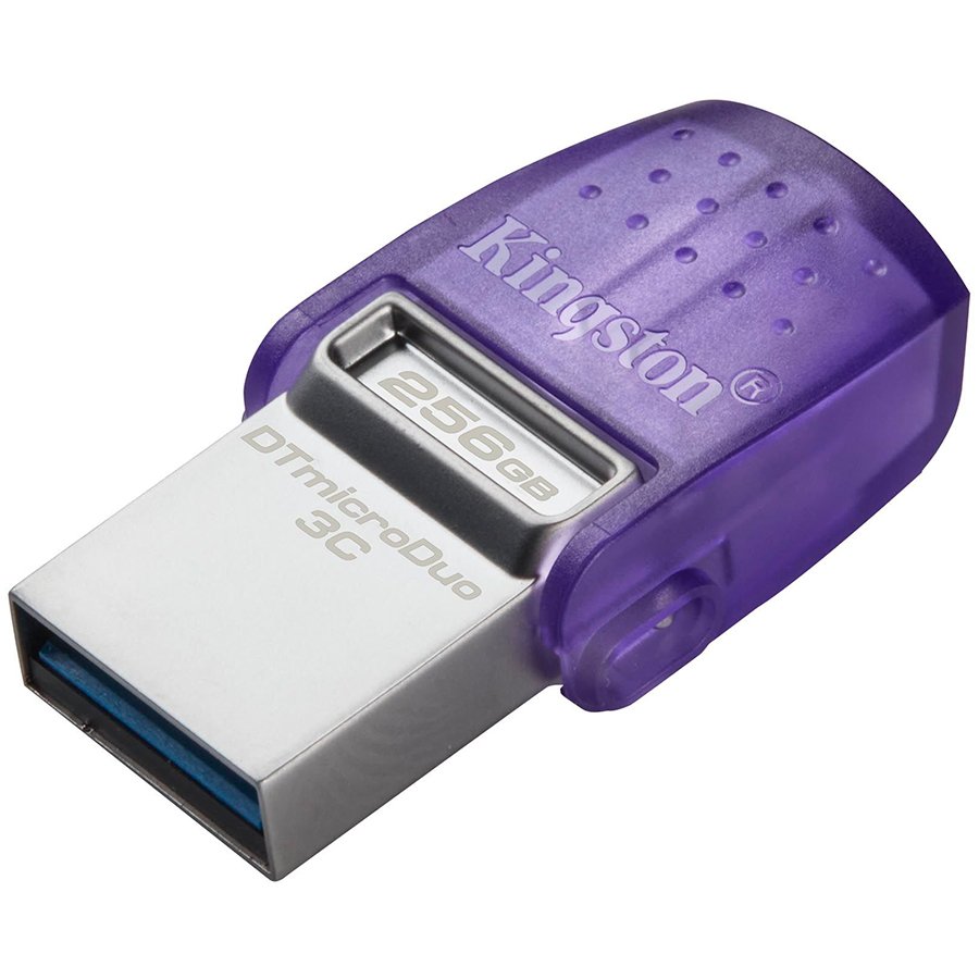 Kingston 256GB DataTraveler microDuo 3C 200MB/s dual USB-A + USB-C EAN: 740617328110-2