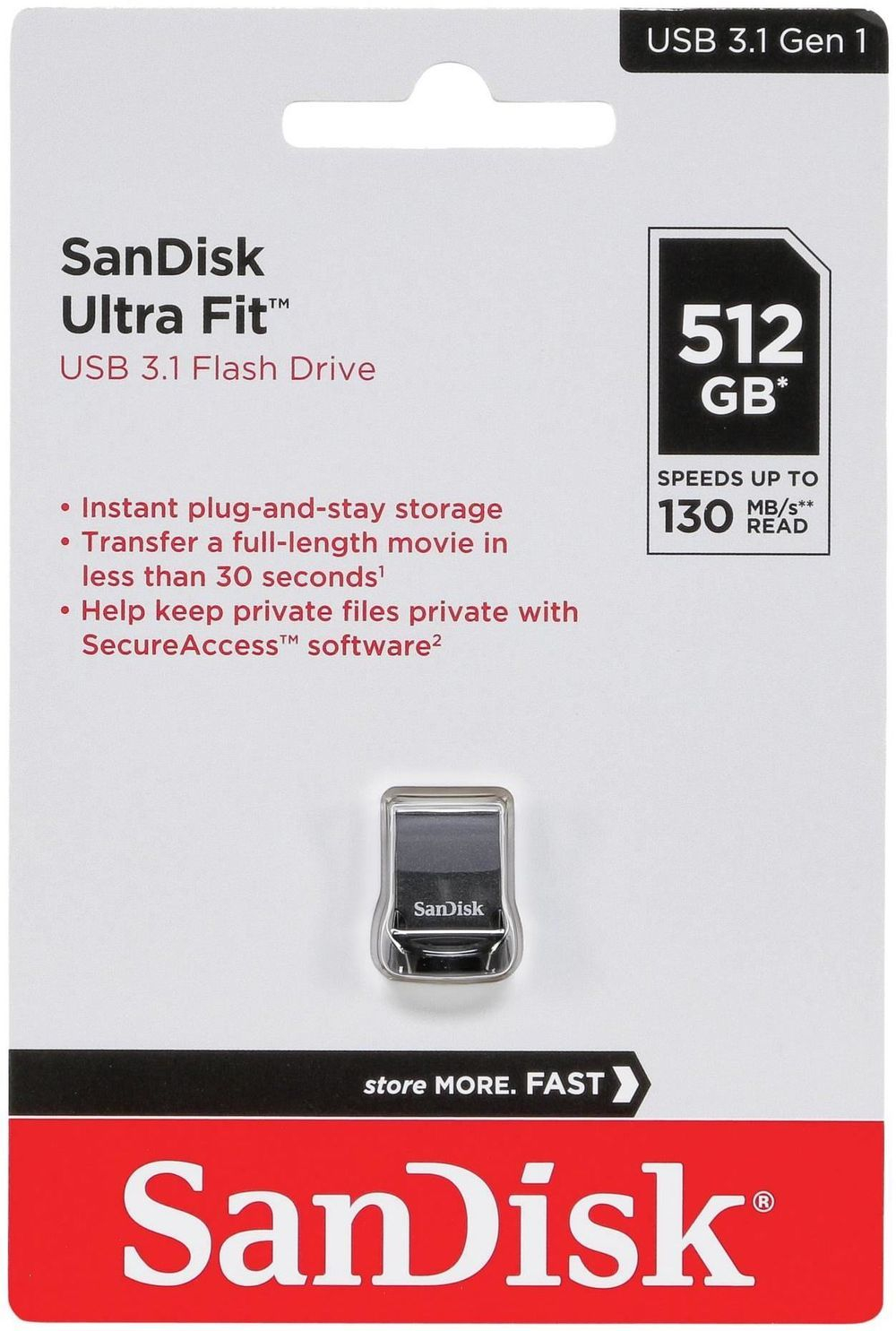 USB memorija Sandisk Ultra Fit USB 3.1 512GB-1