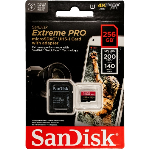 Memorijska kartica SanDisk Extreme Pro microSDXC, A1, V30, U3 256GB-3