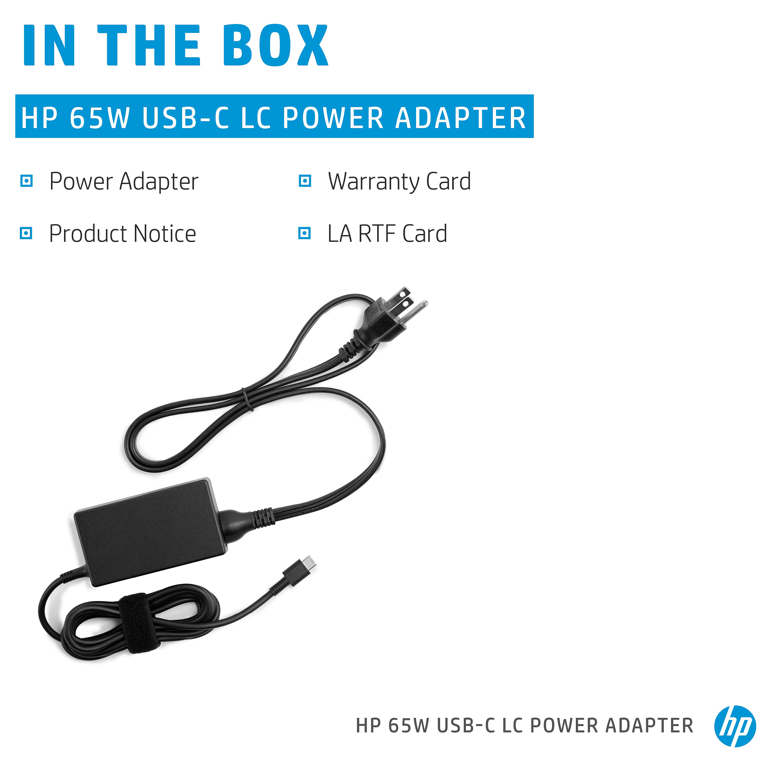 Adapter HP 65W USB-C LC Power (Ulazni napon 220V, Izlazna snaga 65W, USB Type-C)-2
