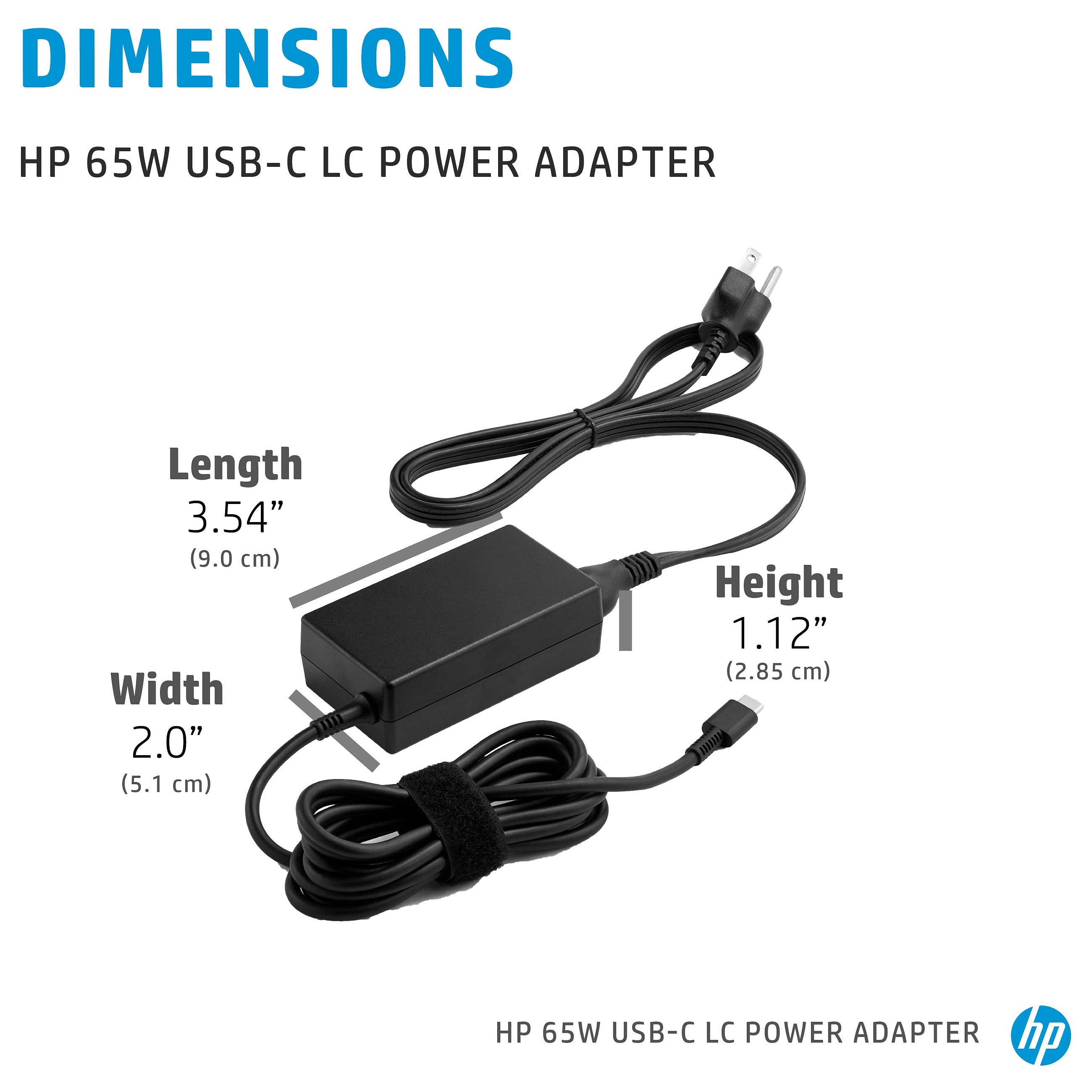 Adapter HP 65W USB-C LC Power (Ulazni napon 220V, Izlazna snaga 65W, USB Type-C)-3
