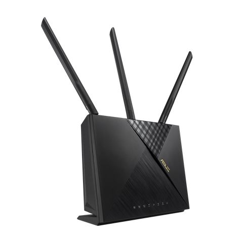 Wireless Router ASUS NET RT AS 4G-AX56 (wan 1x 10/100/1000 mbps, wan 3g, wan 4g, lan 4x 10/100/1000mbps, 802.11ax)-0