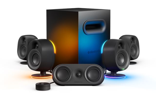 Gaming zvučnici STEELSERIES Arena 9 (5.1 Surround Sound, USB, Bluetooth, RGB)-0