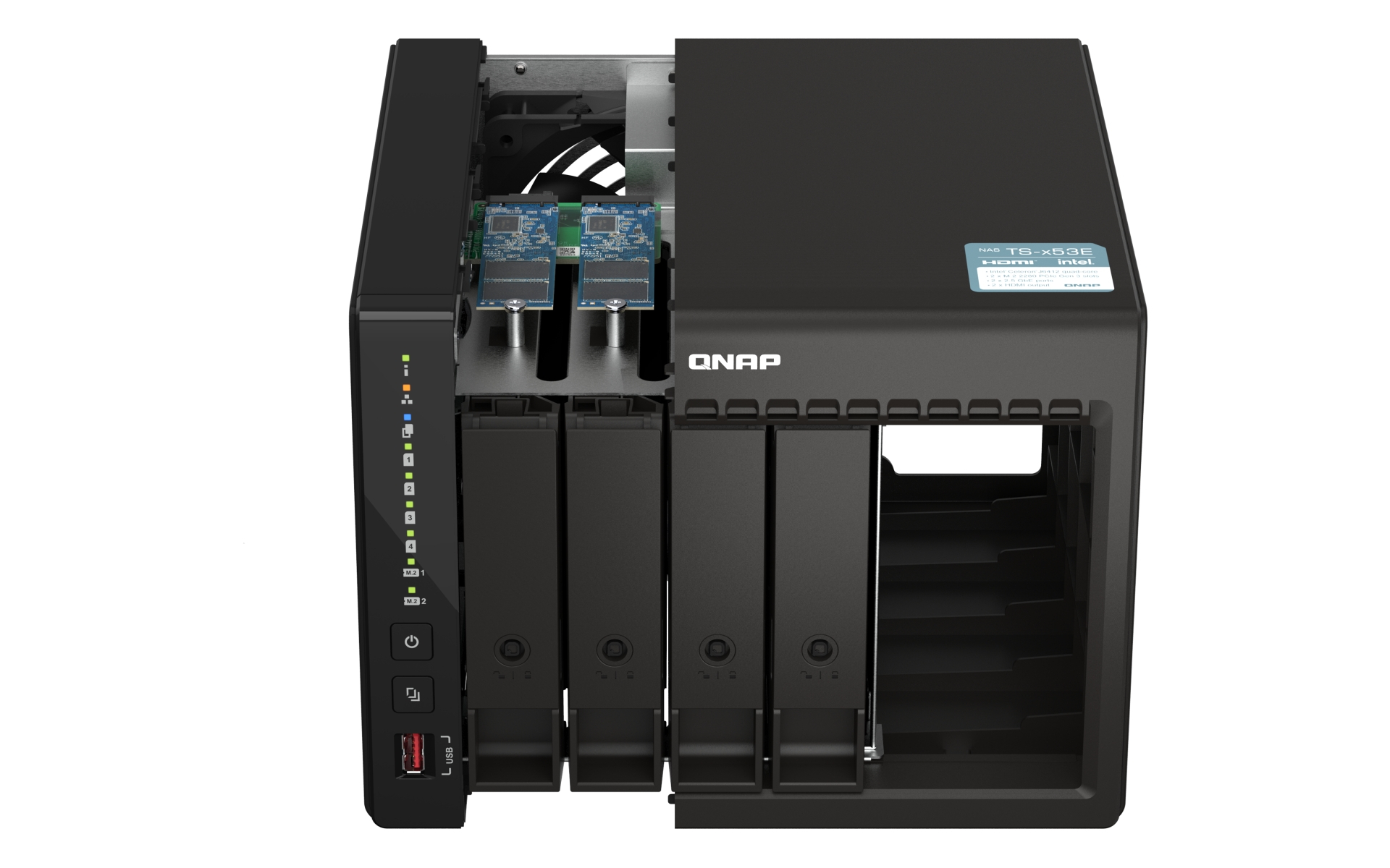 STORAGE QNAP NAS TS-453E-8G-4