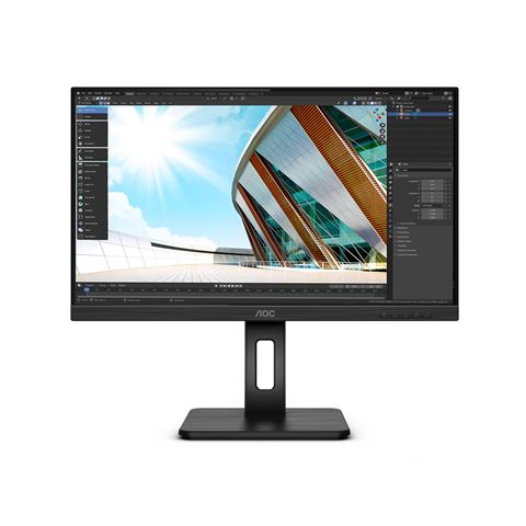 Monitor AOC 272P2Q (27" IPS, 75Hz, 1920x1080 FHD) crni