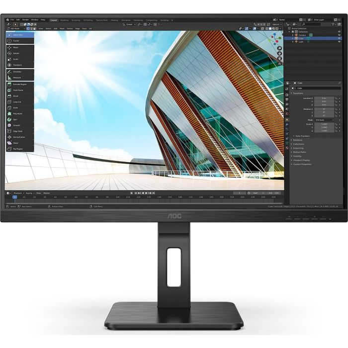 Monitor AOC 272P2Q (27" IPS, 75Hz, 1920x1080 FHD) crni-6